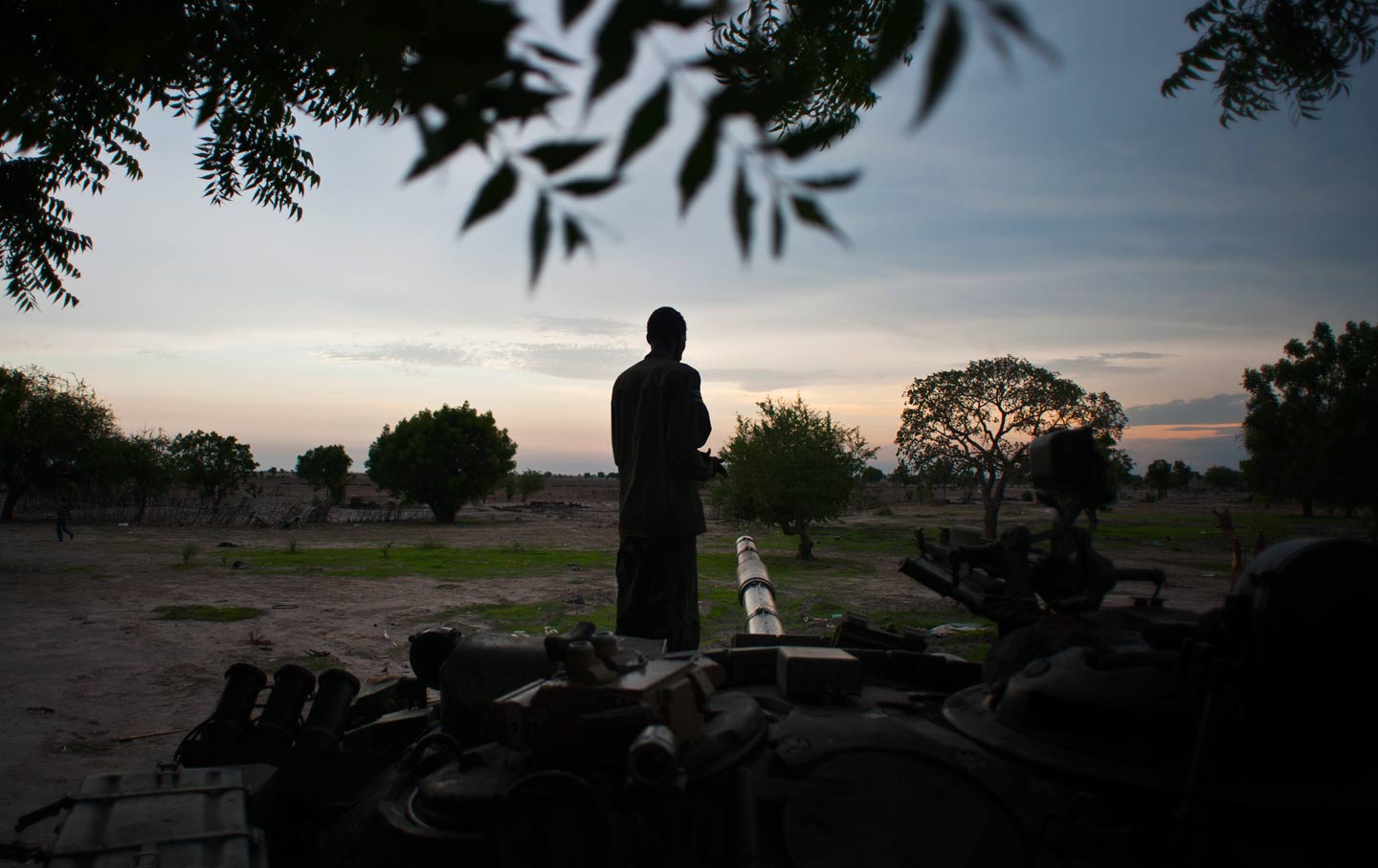 Rebel soldier in Leer, South Sudan