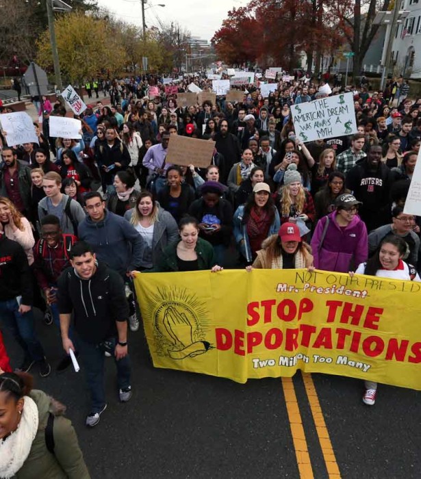 Rutgers University protest