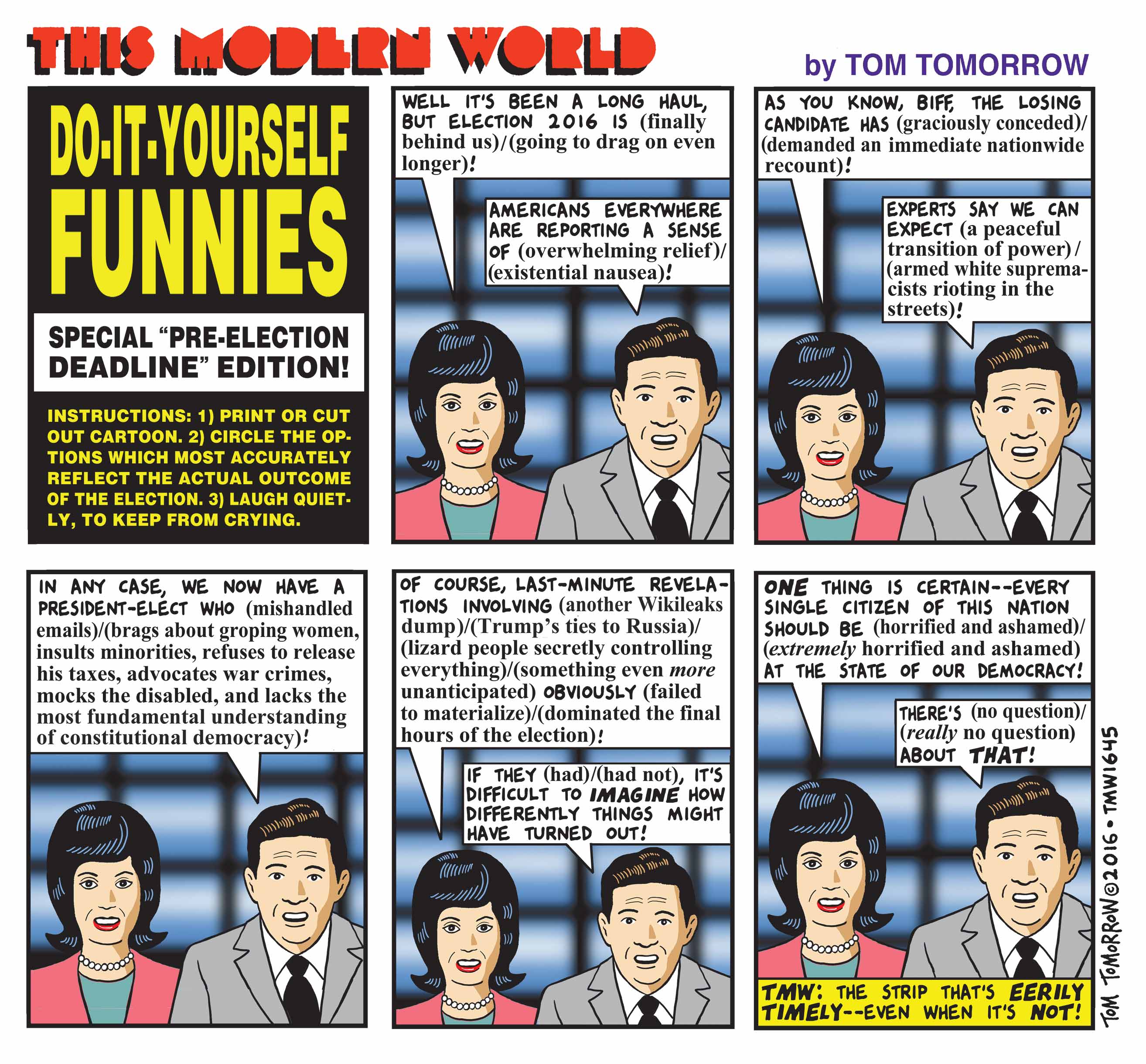 Tom Tomorrow cartoon