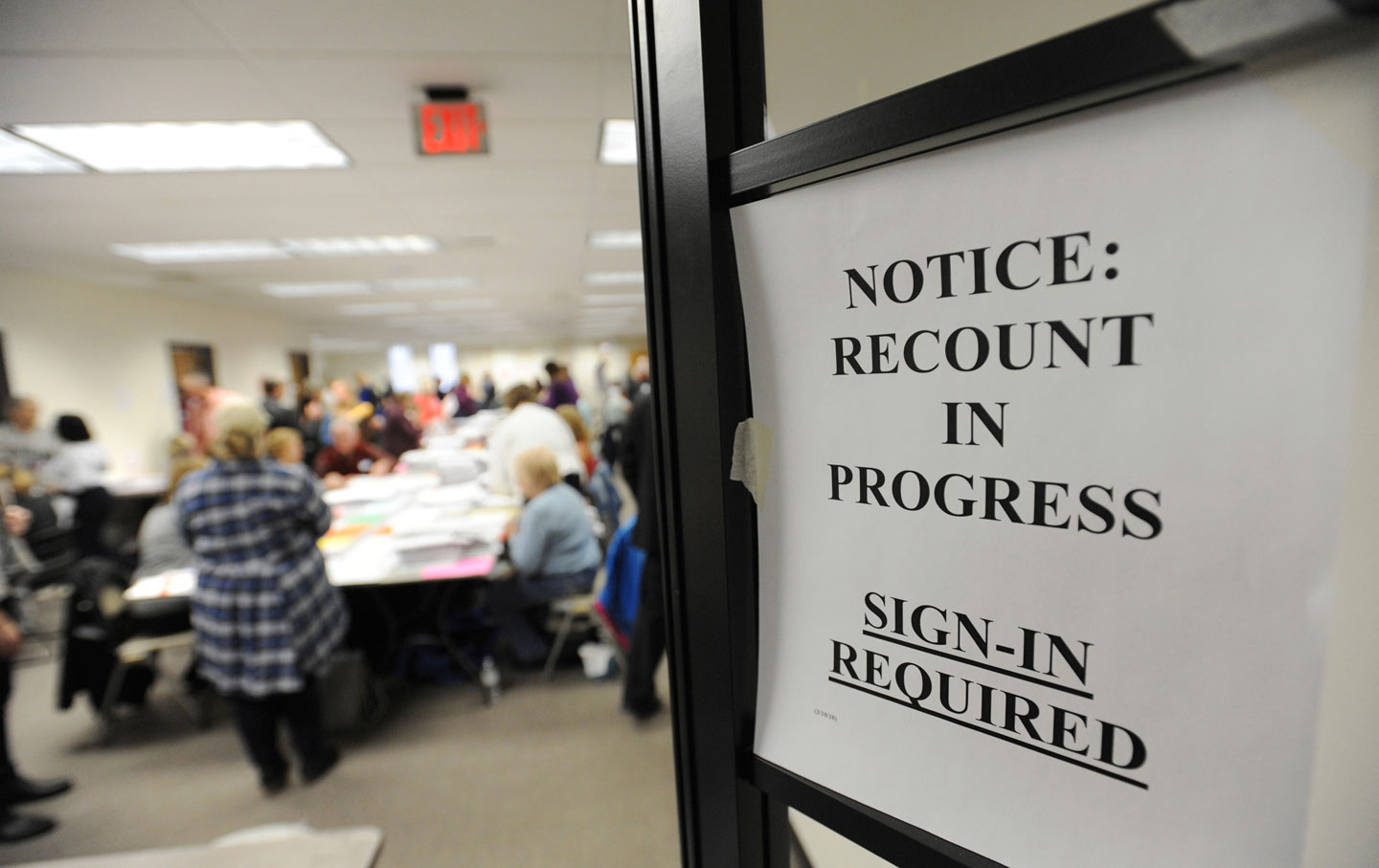 Election recount