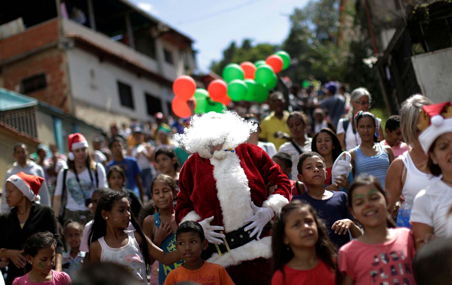 Santa in Caracas