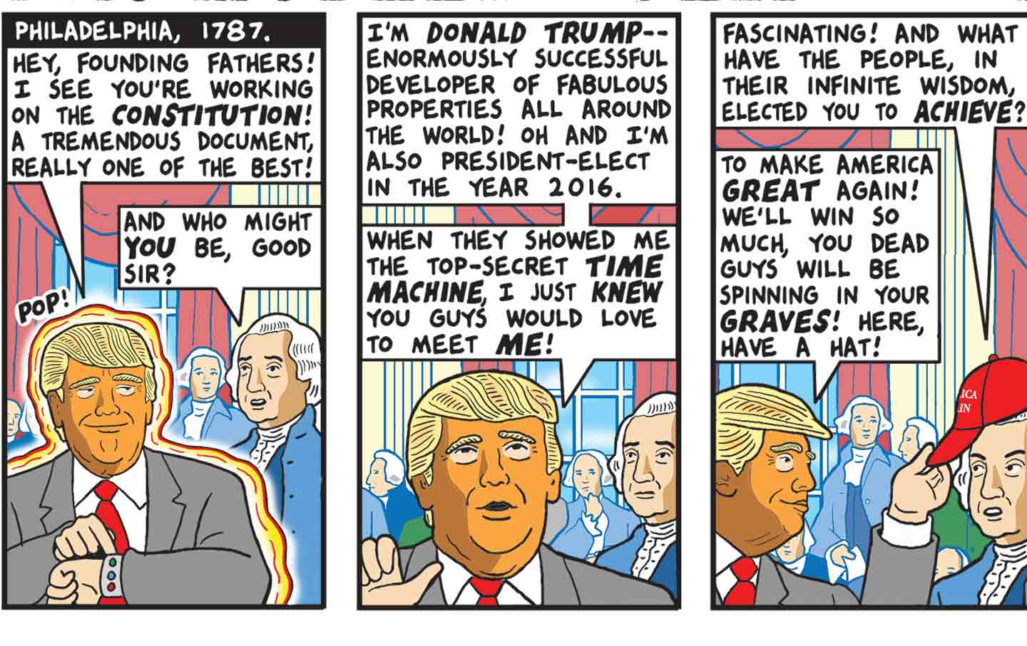 Tom Tomorrow cartoon