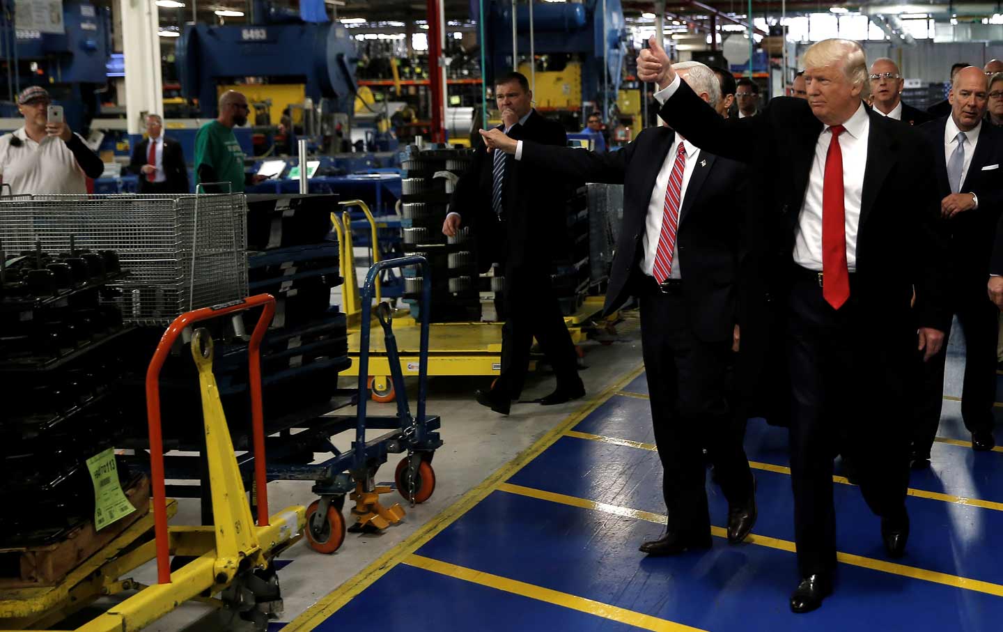 Donald Trump Carrier Factory