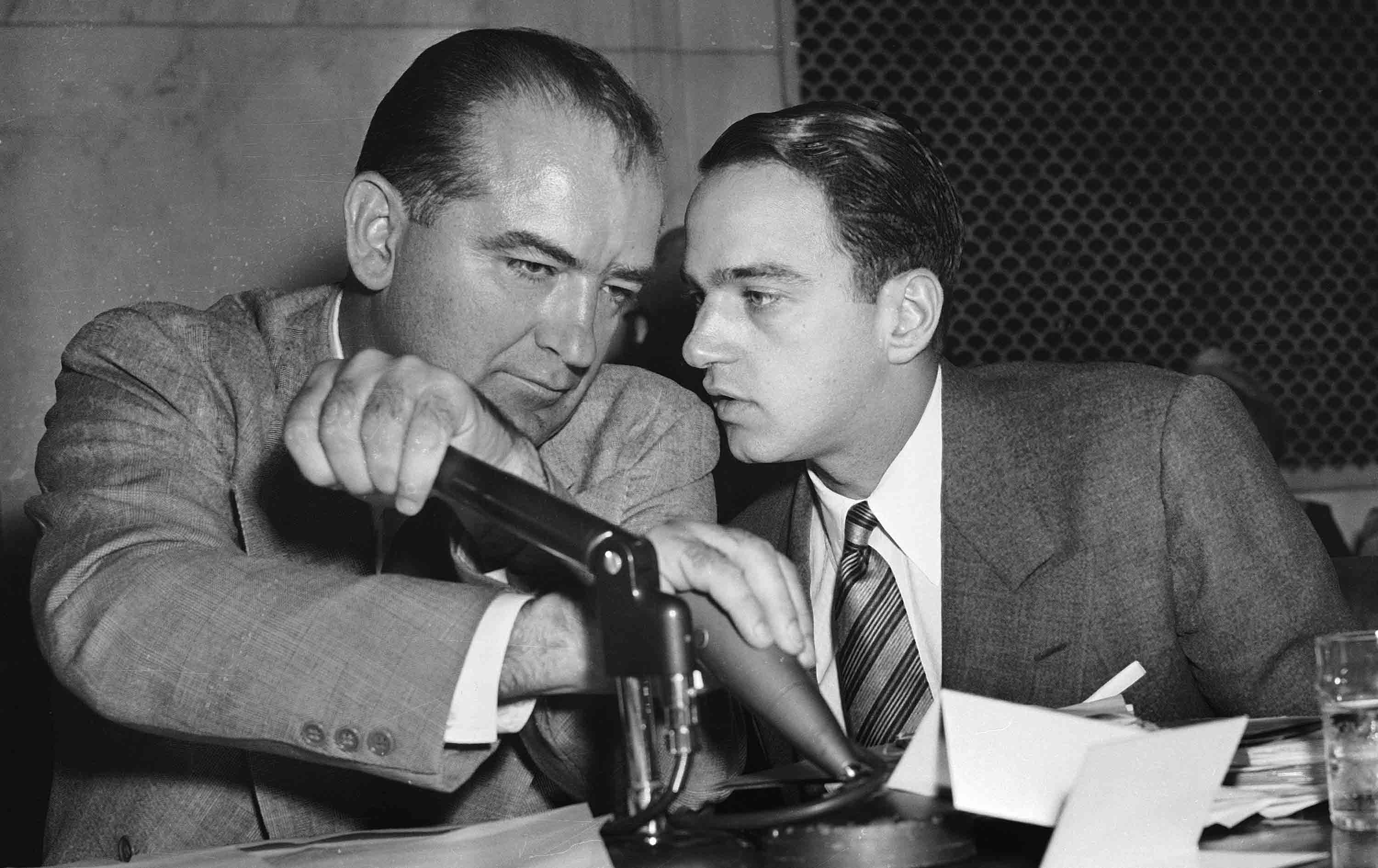 Joe McCarthy and Roy Cohn