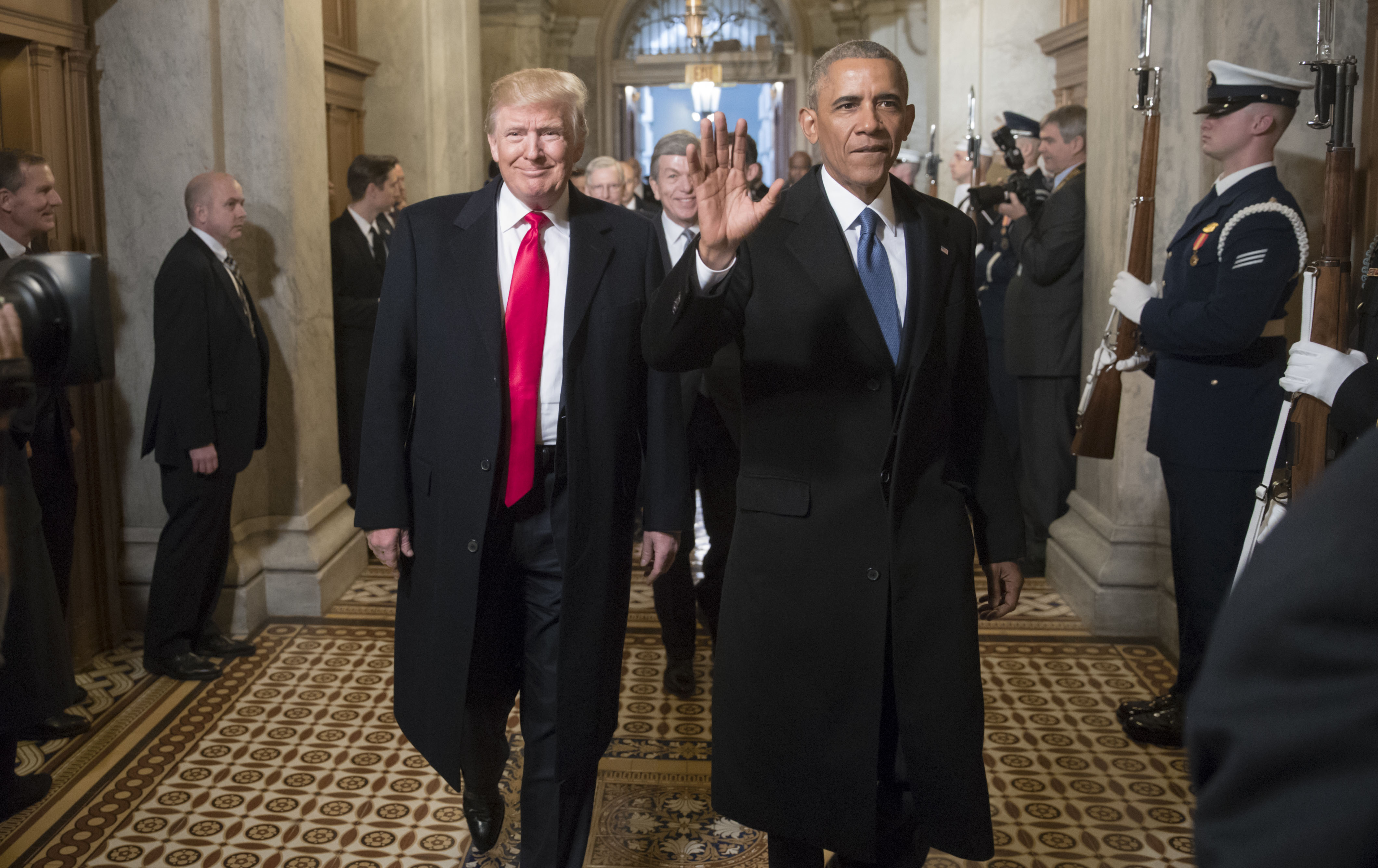 President Obama Exits With an Embrace of John Lewis and the Idea of a Just America