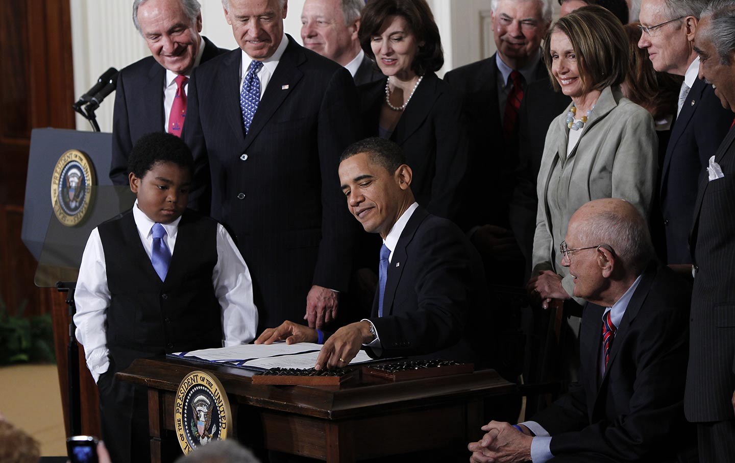 Obamacare Signing