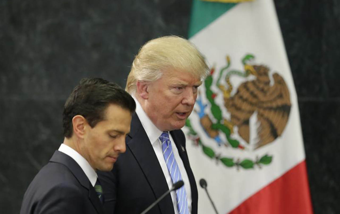 Trump and Peña Nieto