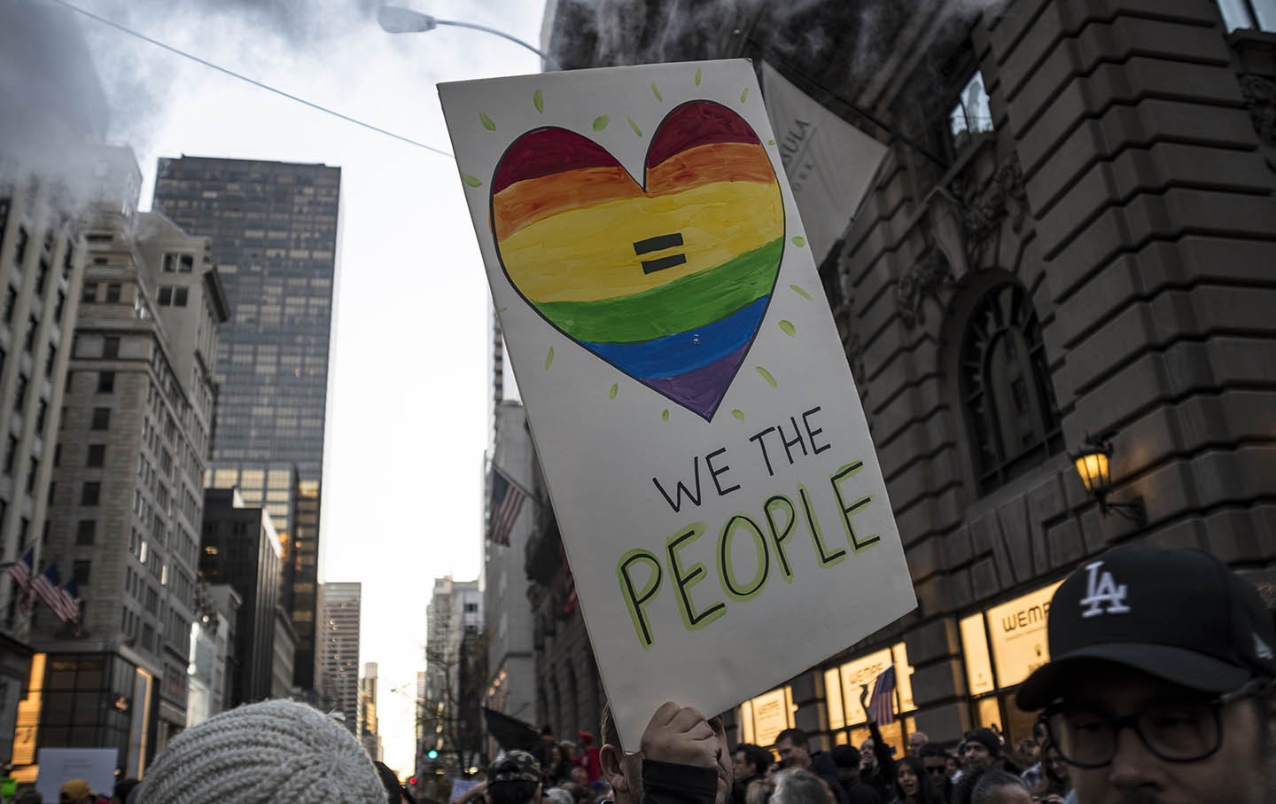 New York Anti-Trump Protestors