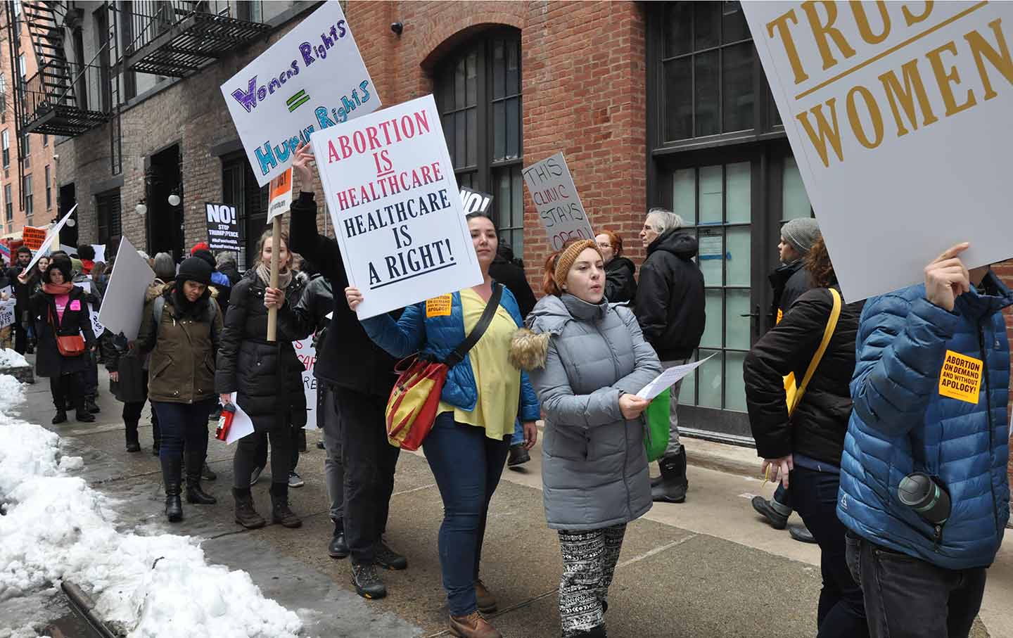 PP counter protest