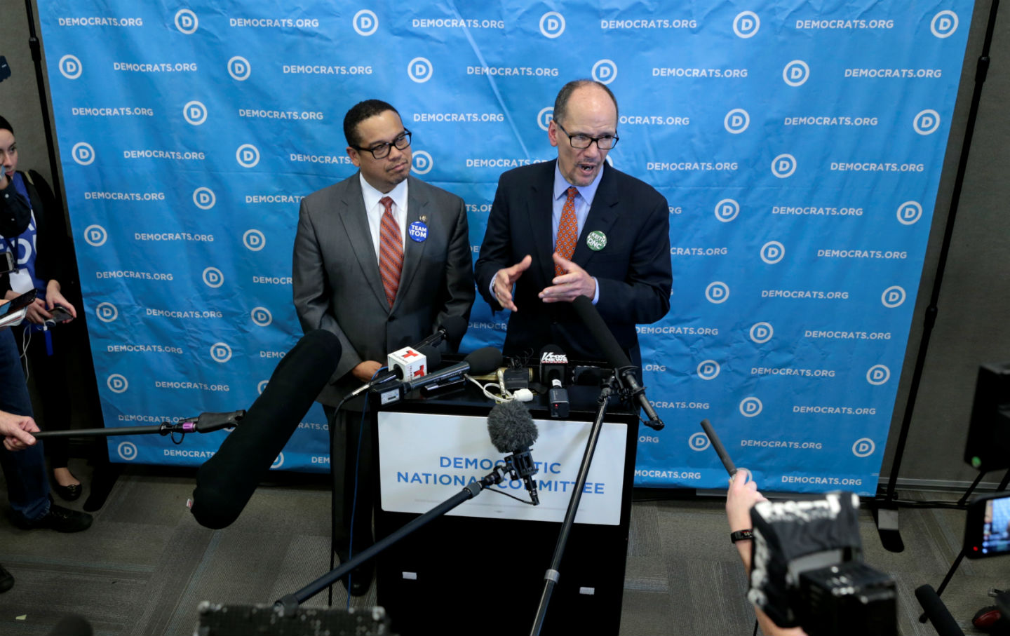 Keith Ellison and Tom Perez