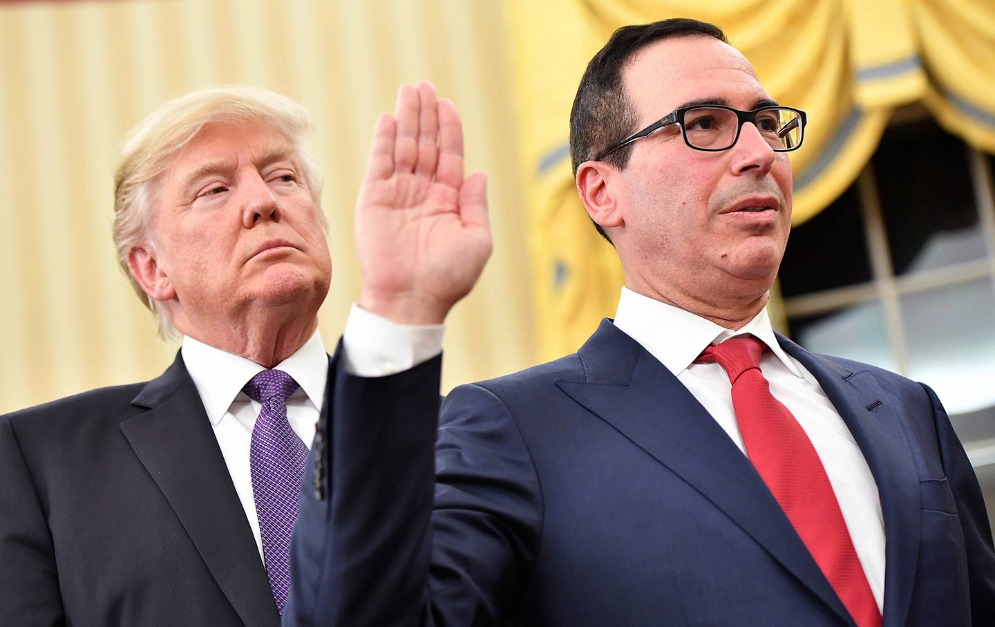 Mnuchin Trump