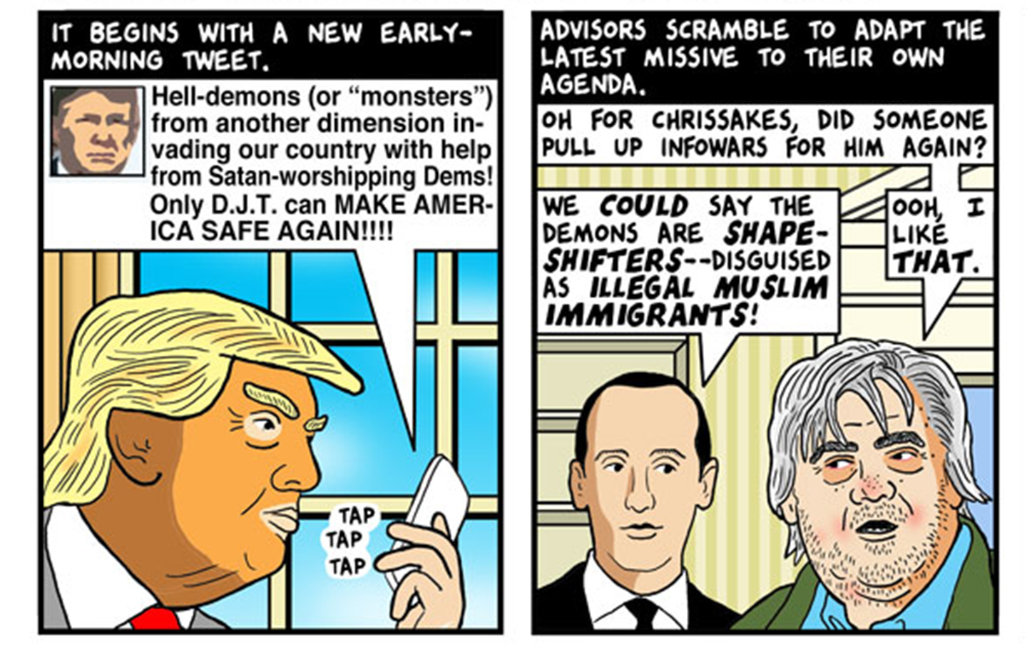 Tom Tomorrow cartoon