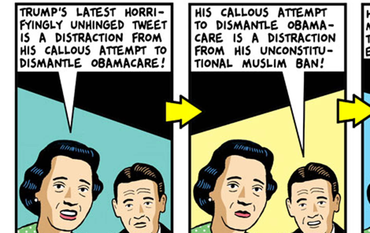 Tom Tomorrow cartoon