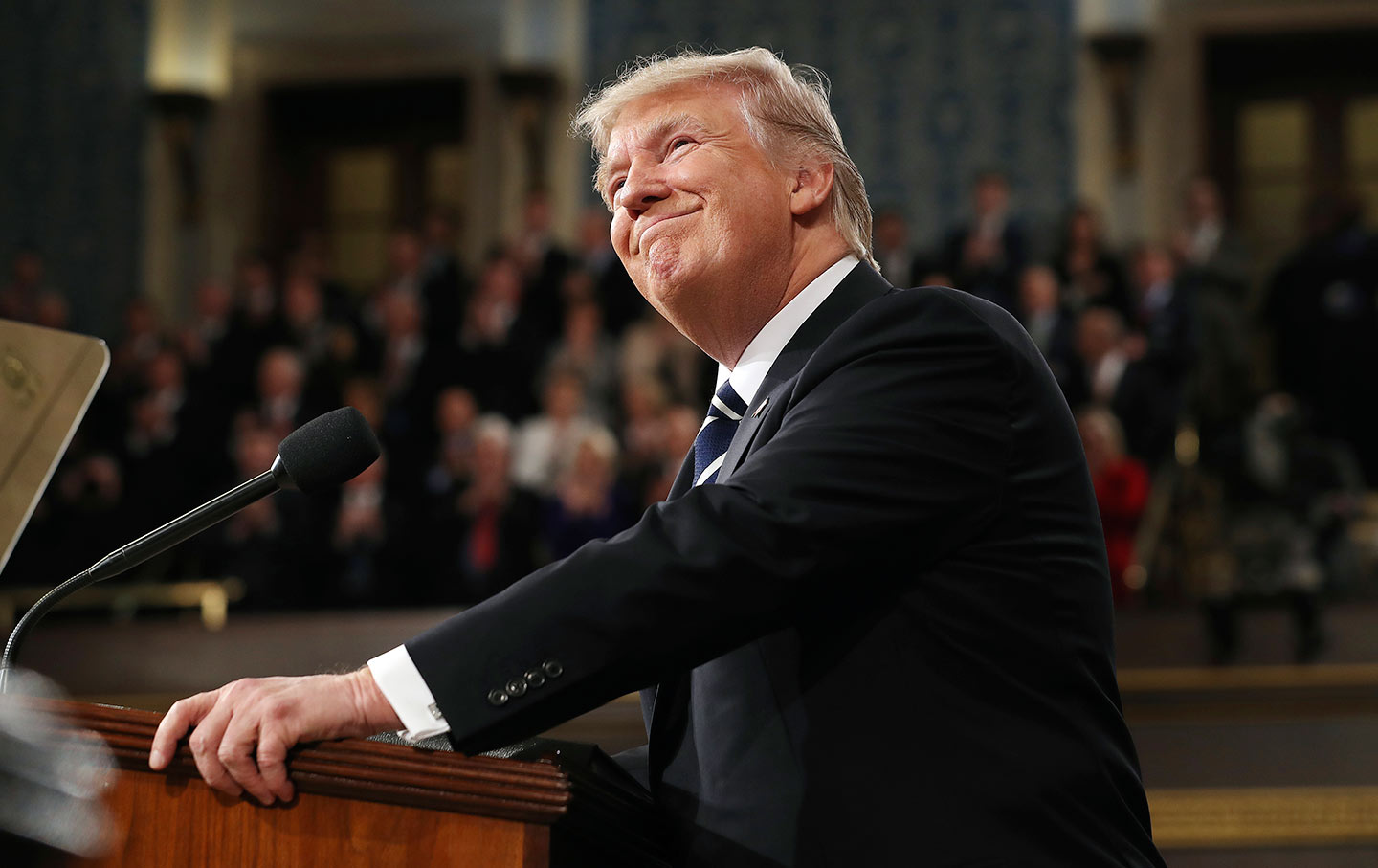 Trump Arrives SOTU