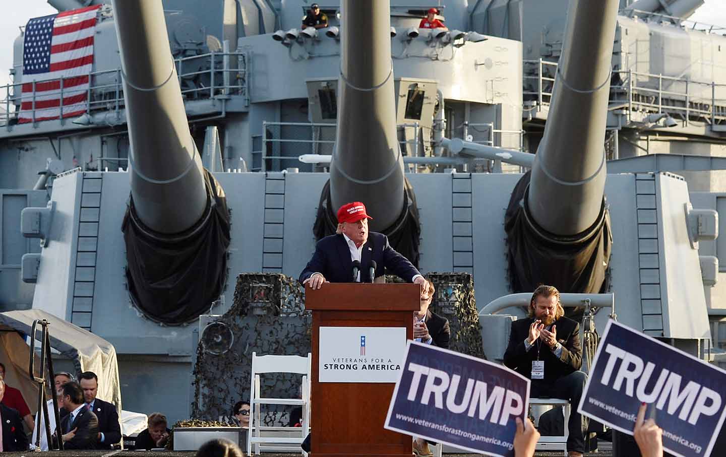 trump battleship