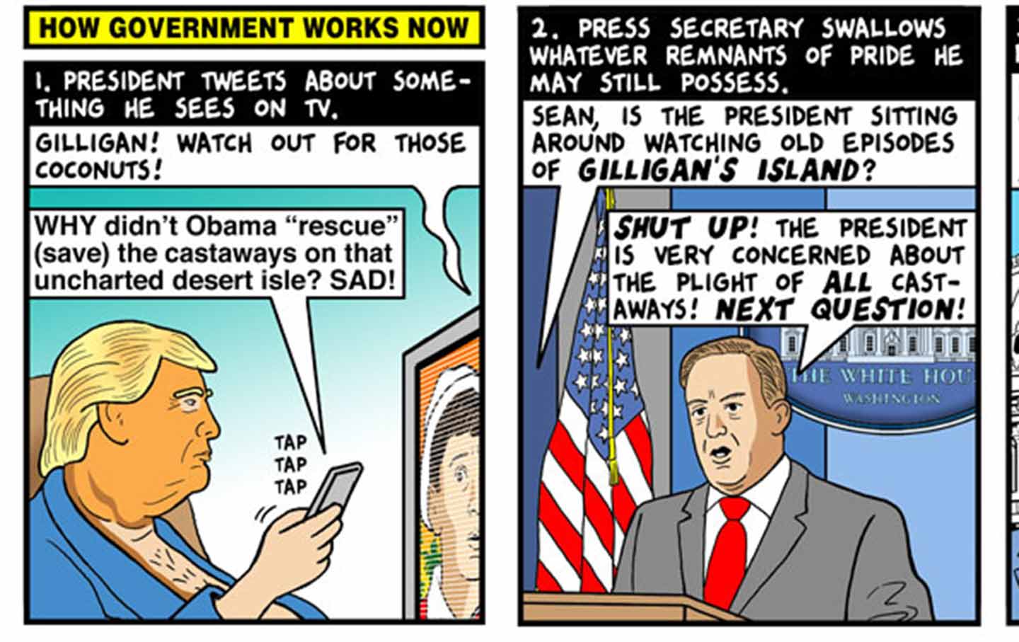 Tom Tomorrow cartoon