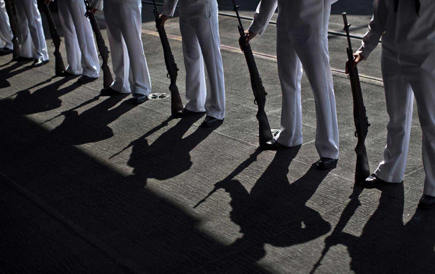 US Navy sailors