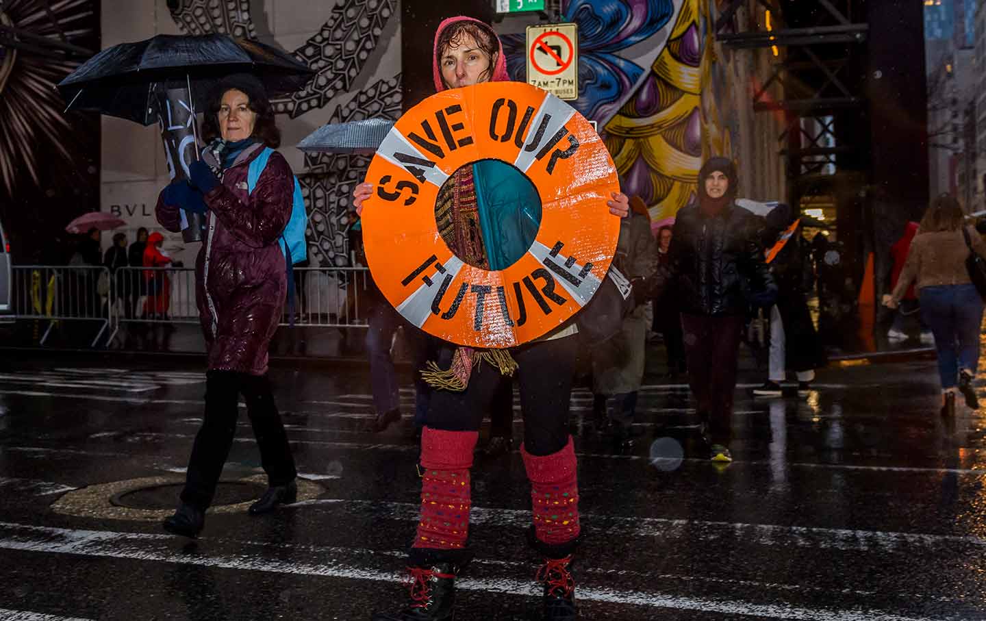 Climate protesters