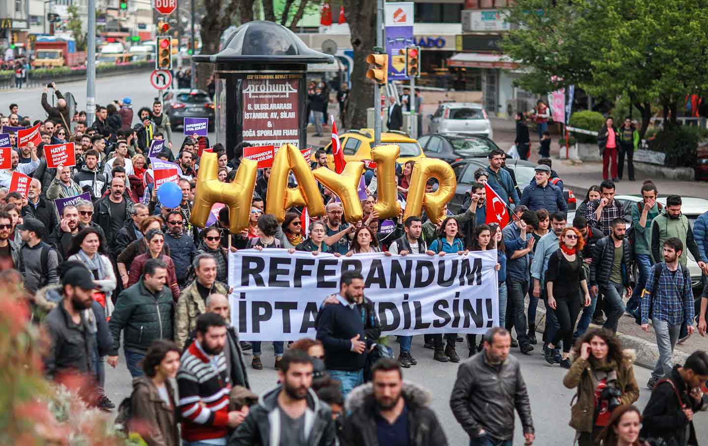 Anti-government protests in Turkey after the referendum