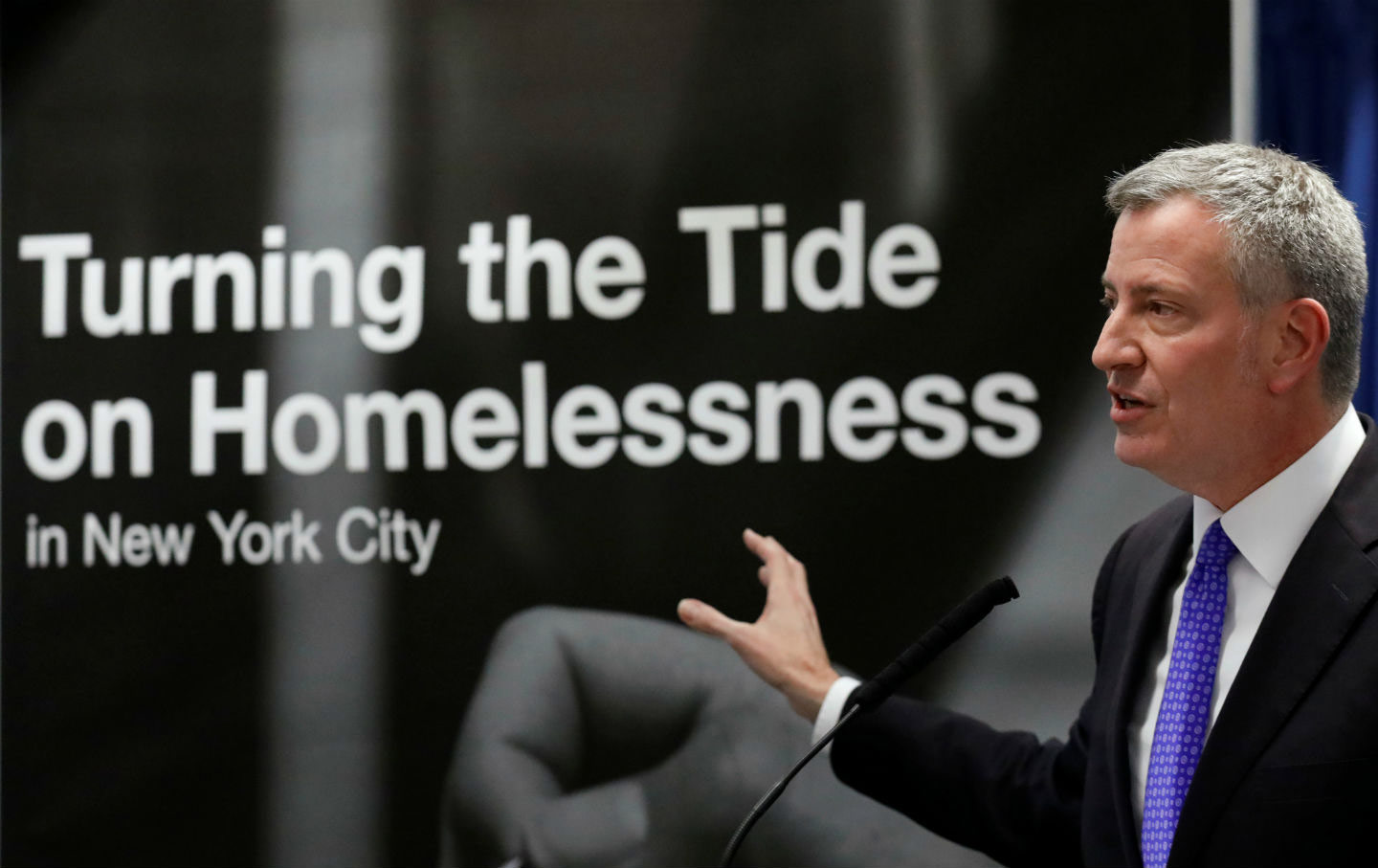 De Blasio Homelessness NYC