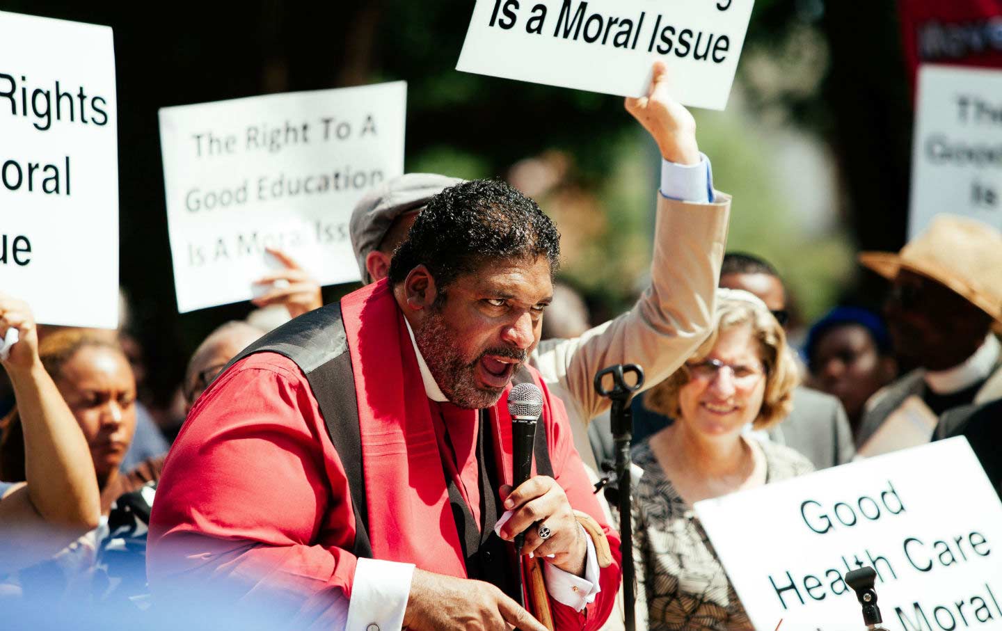 Rev. William Barber Moral Mondays