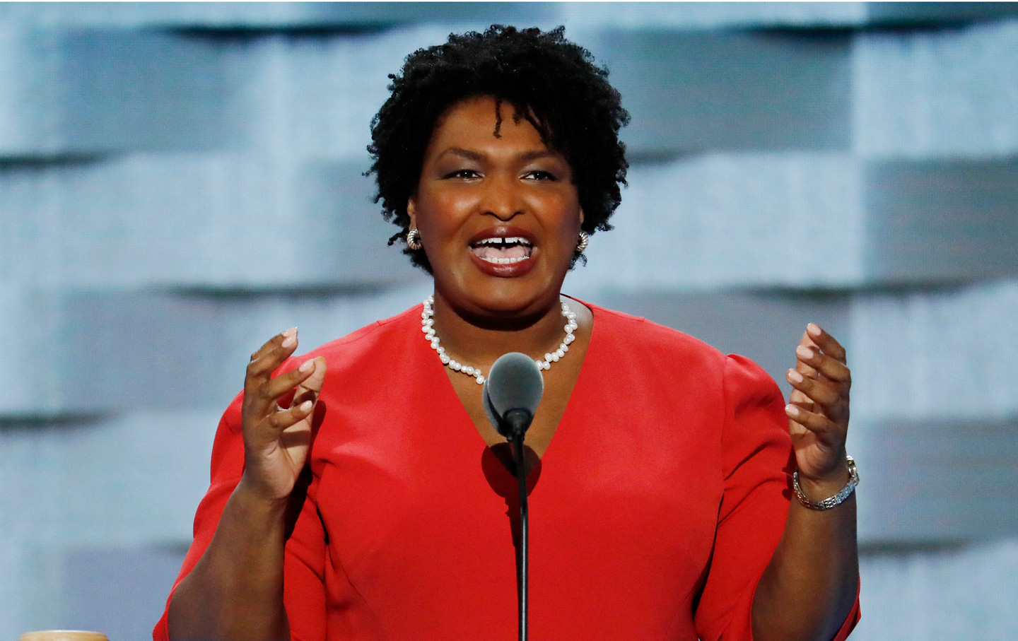 Stacey Abrams: “Number One, We Have to Have Vote-by-Mail’