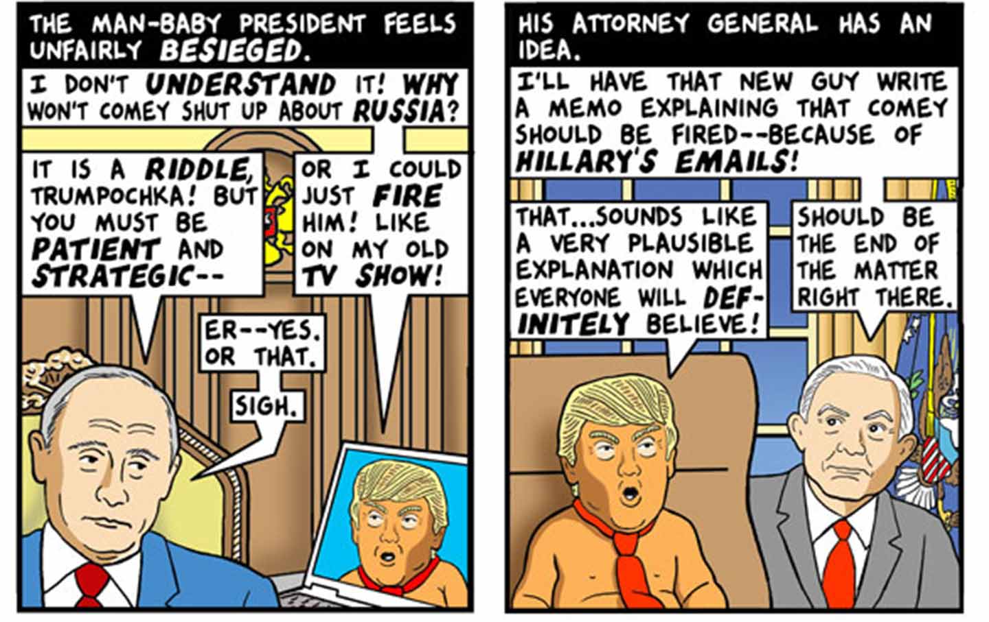 Tom Tomorrow cartoon