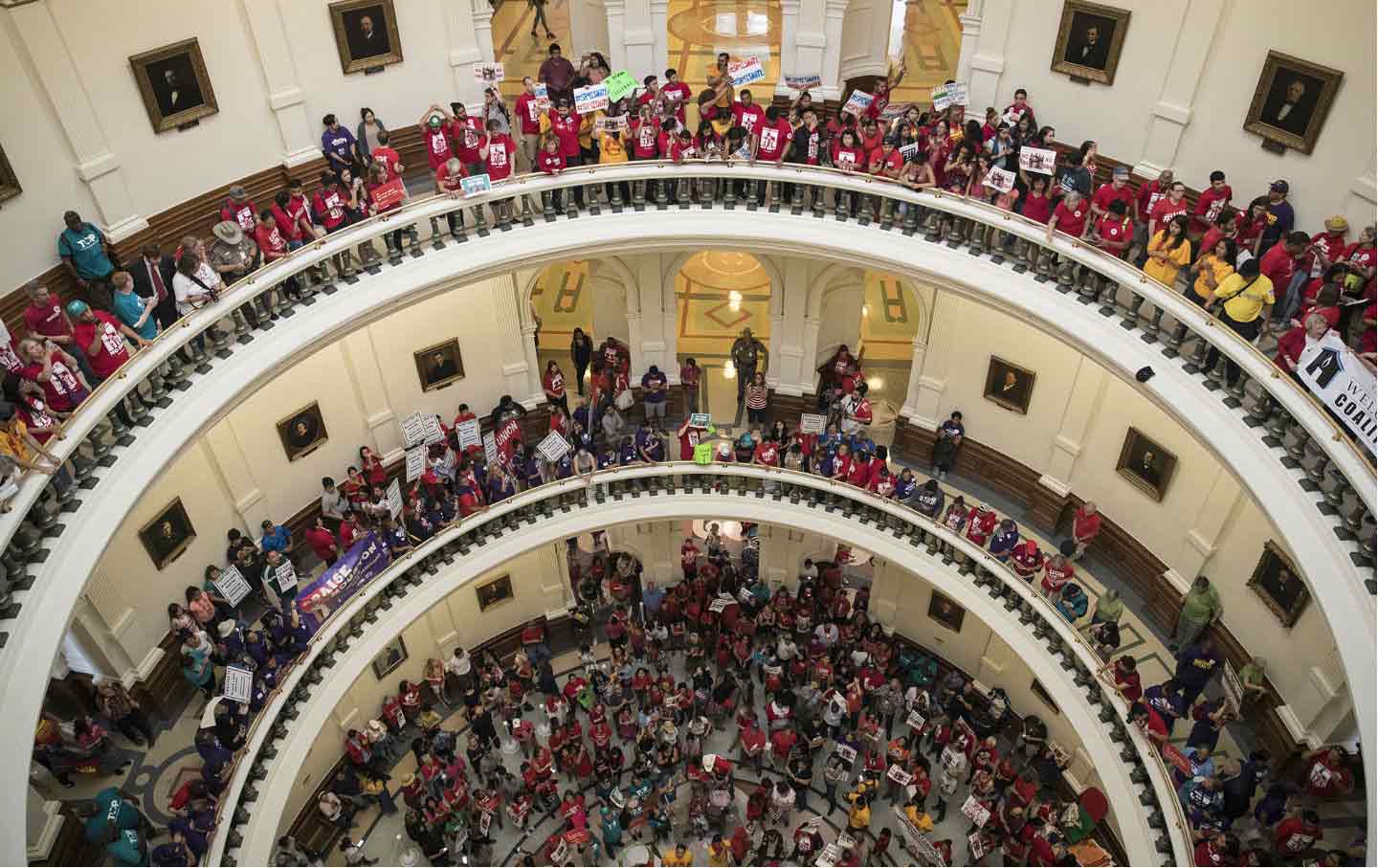 Texas Sanctuary City SB 4 Protest