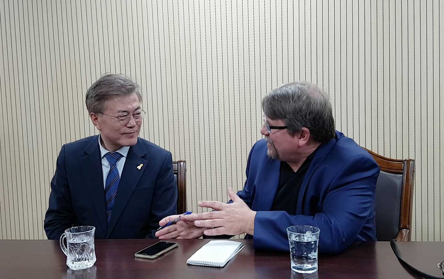 South Korean President Moon Jae-in