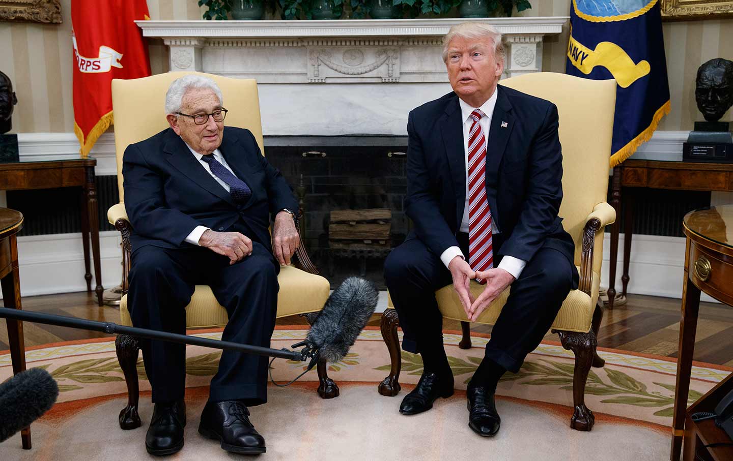 Trump and Kissinger