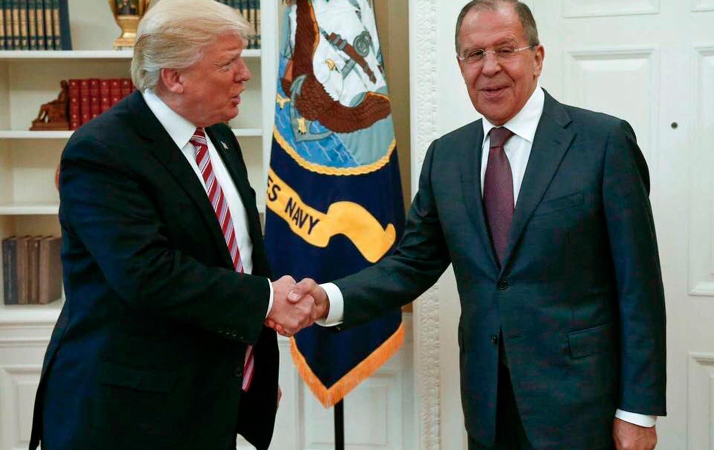 Trump and Lavrov