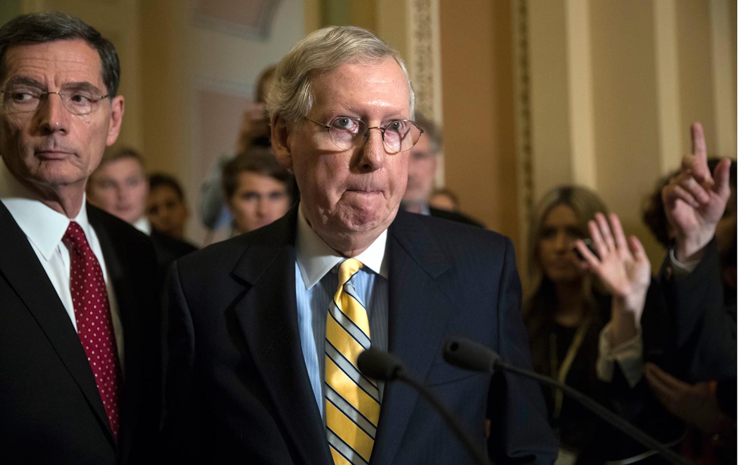 Mitch McConnell and John Barrasso