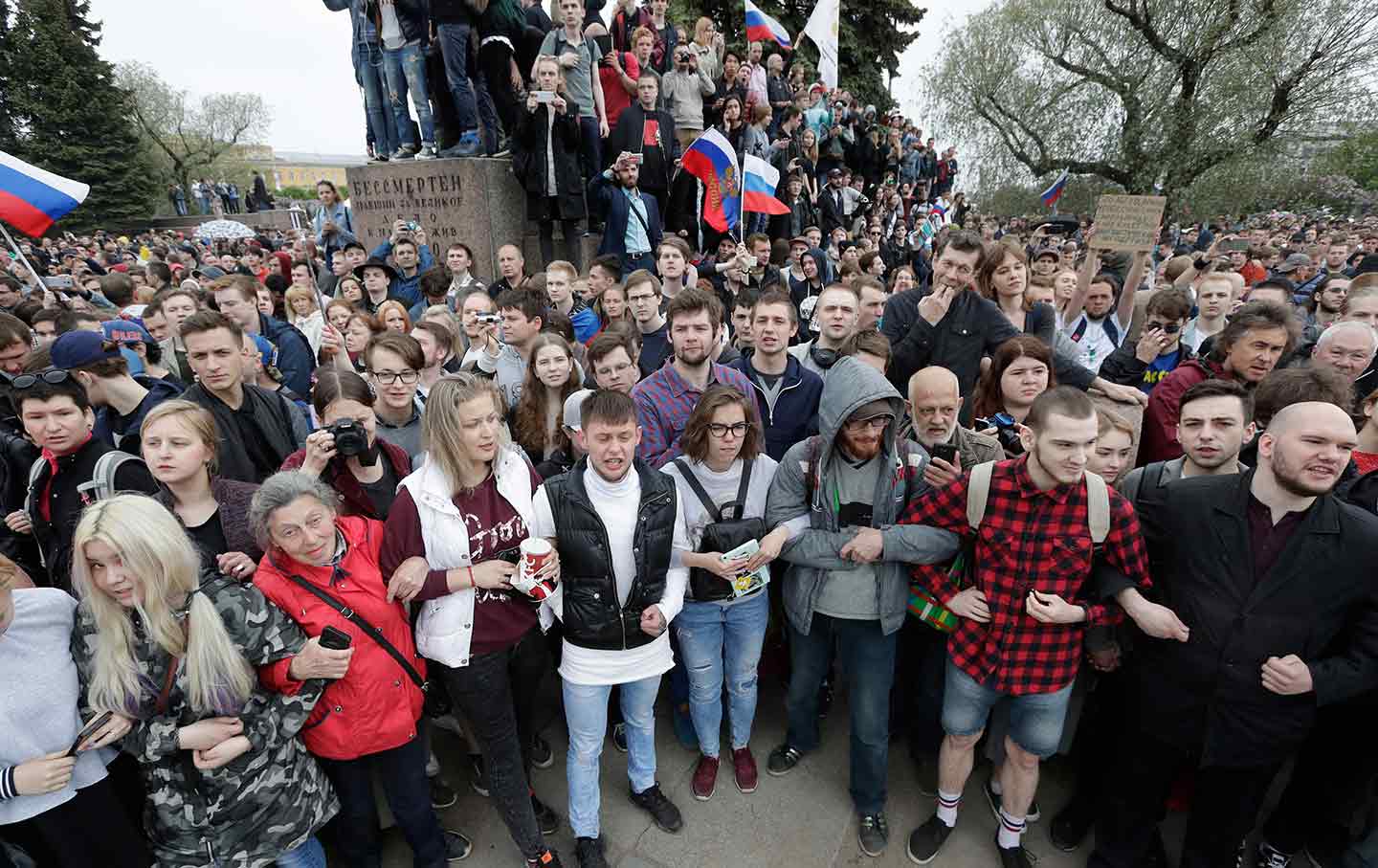 Russian protest