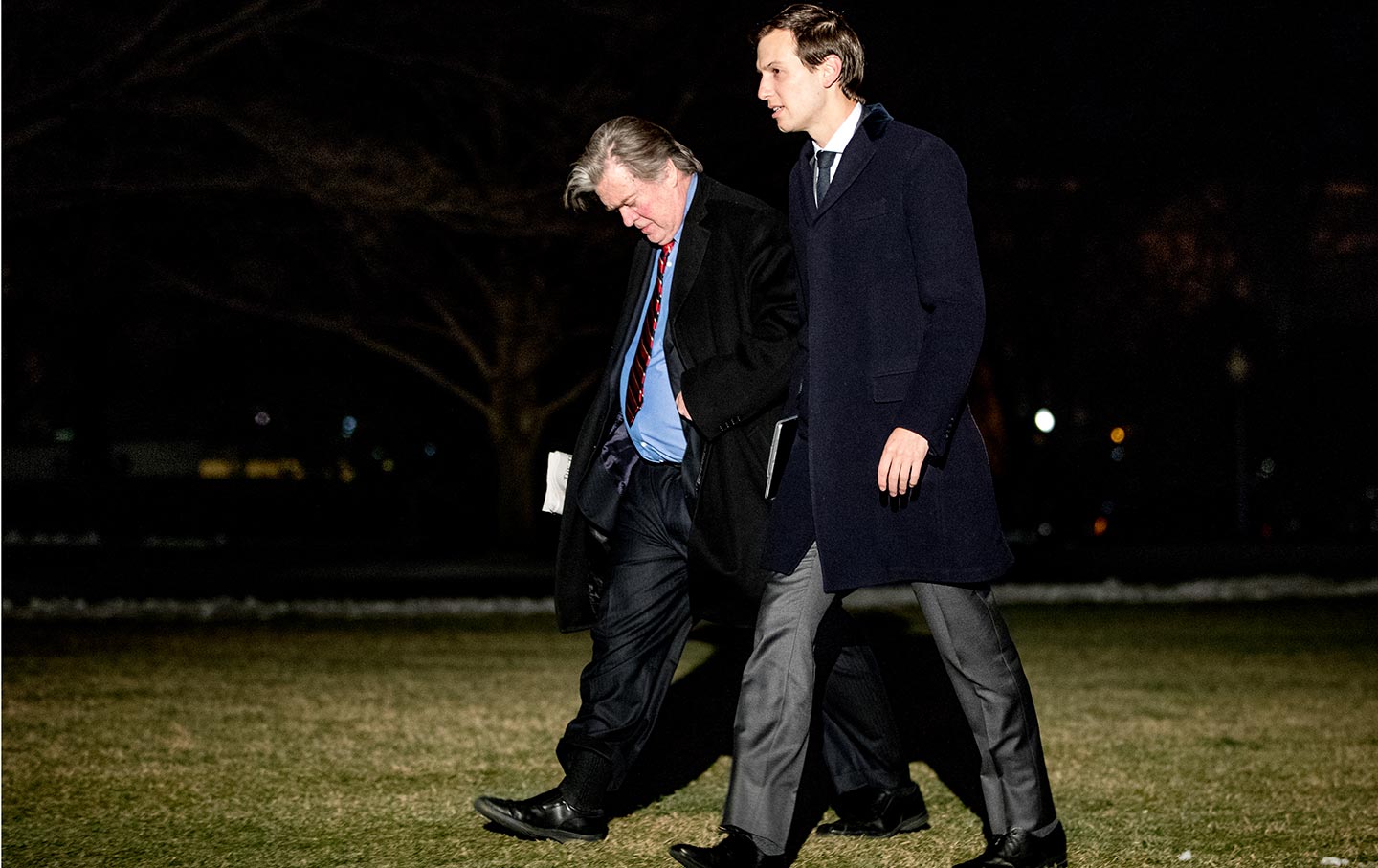 Bannon and Kushner in Washington DC