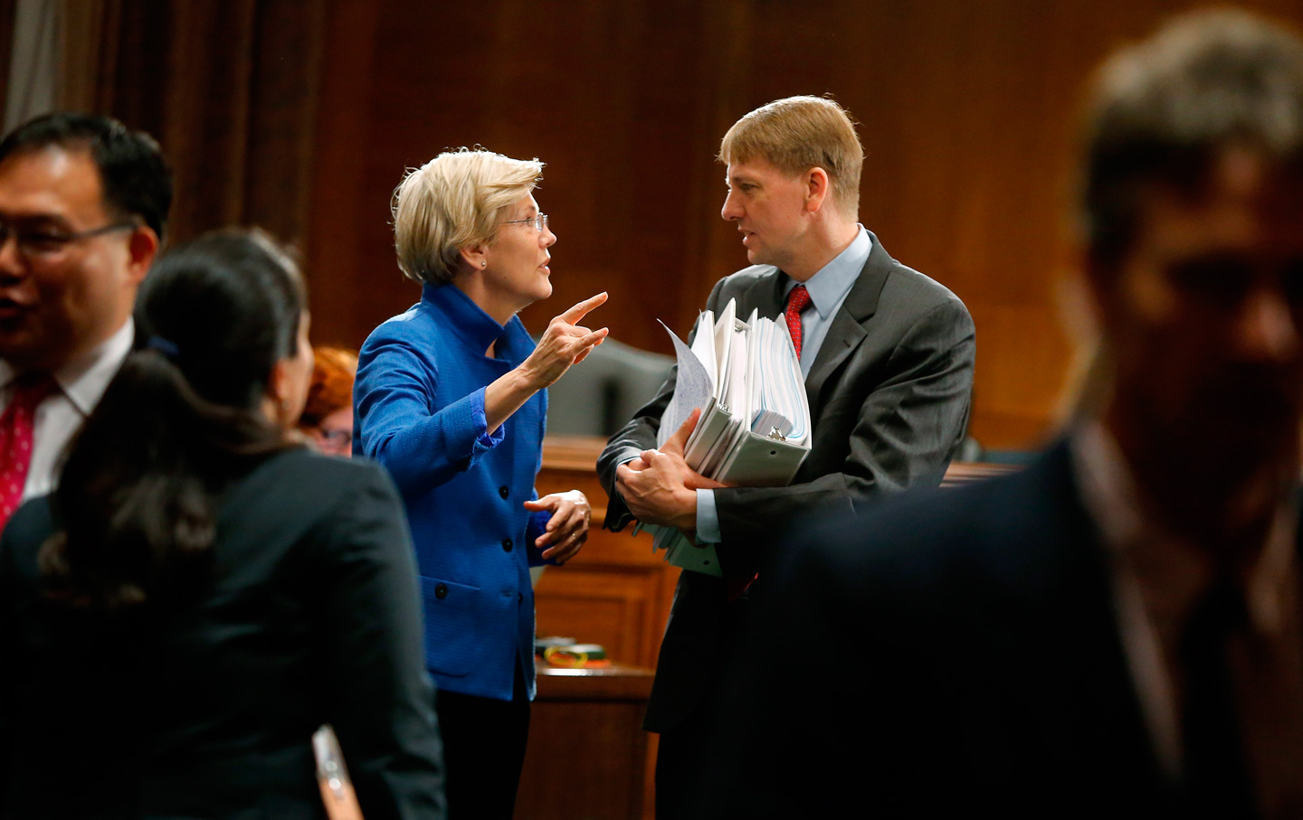 Elizabeth-Warren-Richard-Cordray-CFPB-rtr-img