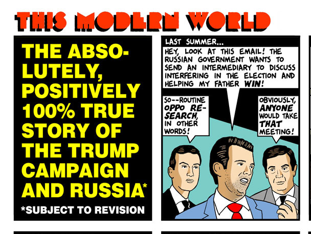 Tom Tomorrow cartoon