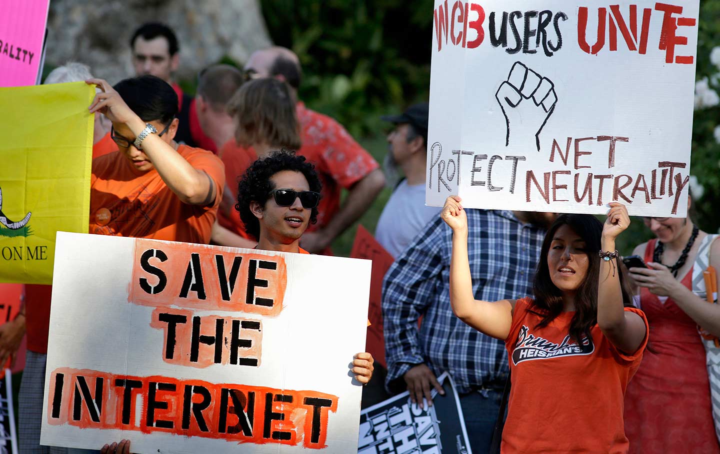 Net Neutrality Protest