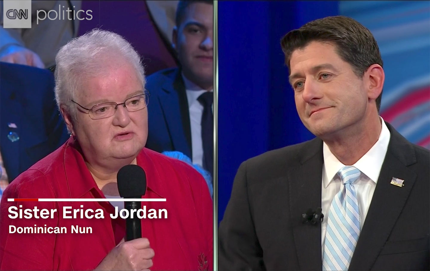 Paul Ryan and Sister Erica Jordan