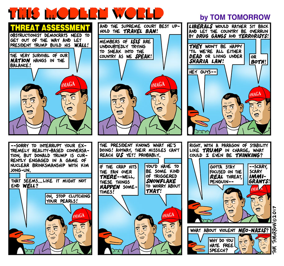 Tom Tomorrow Cartoon