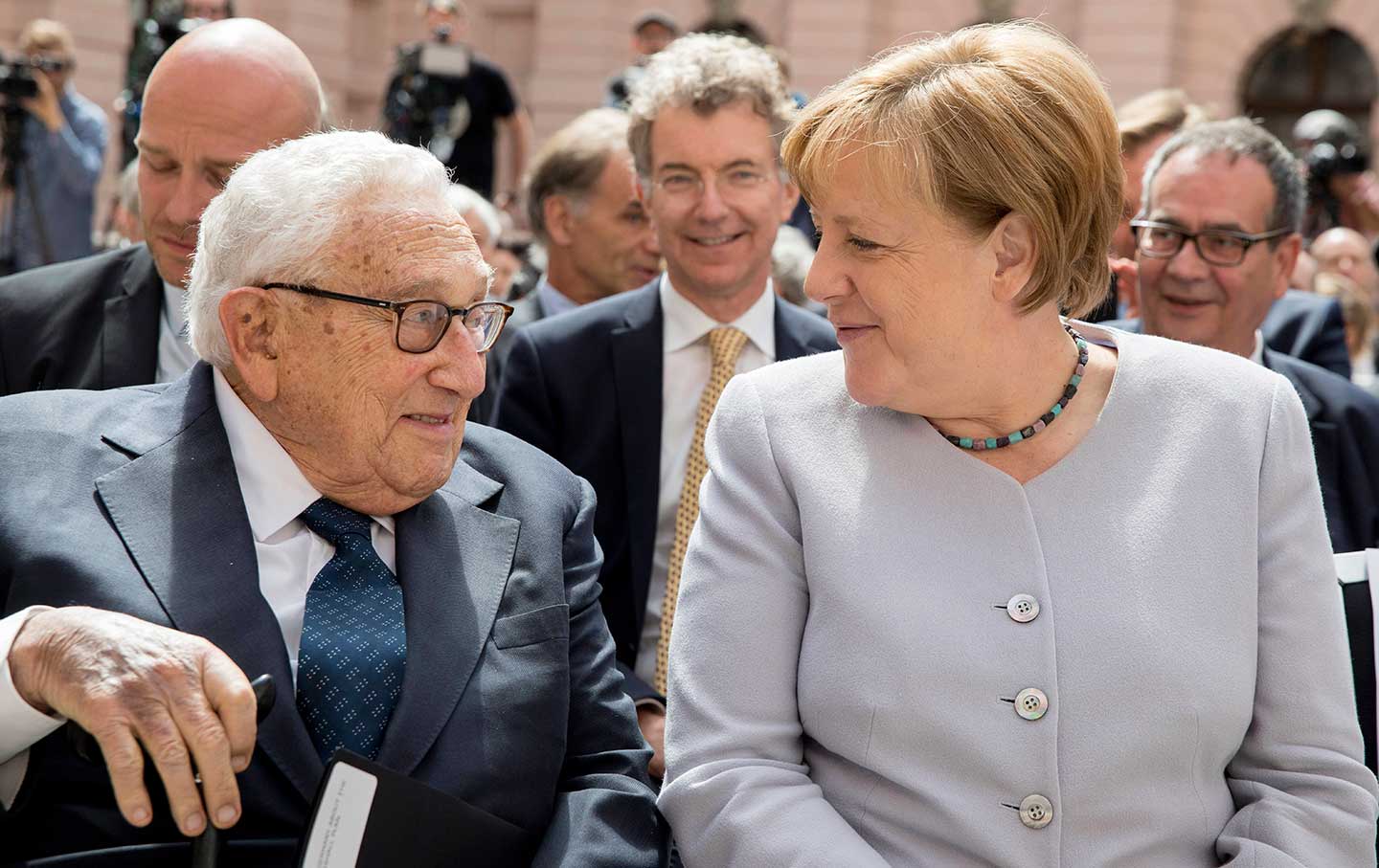 Kissinger Merkel GMF