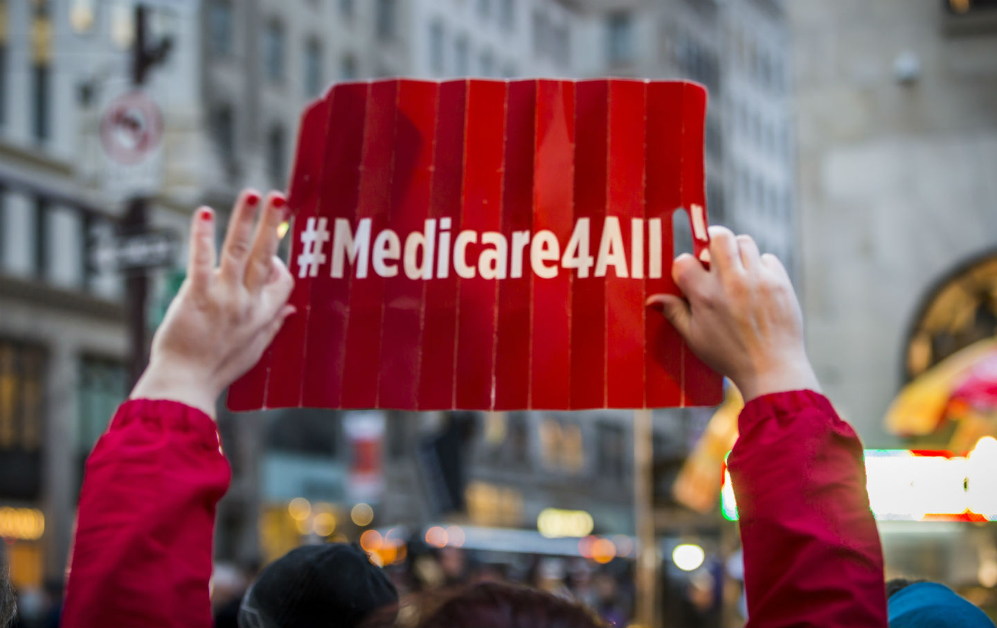 Medicare for all at Trump Tower