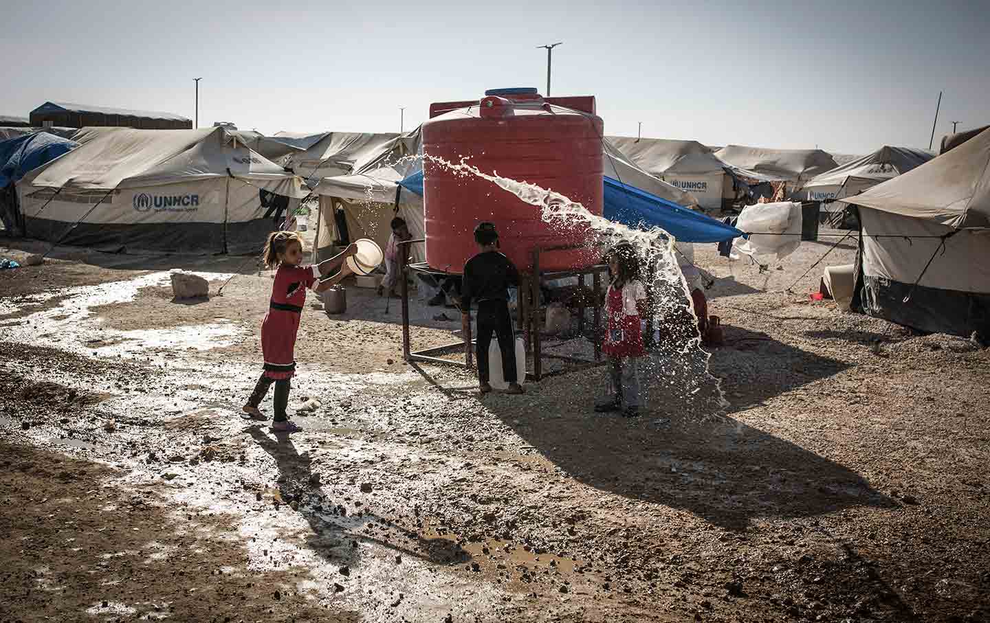 Ain Issa refugee camp