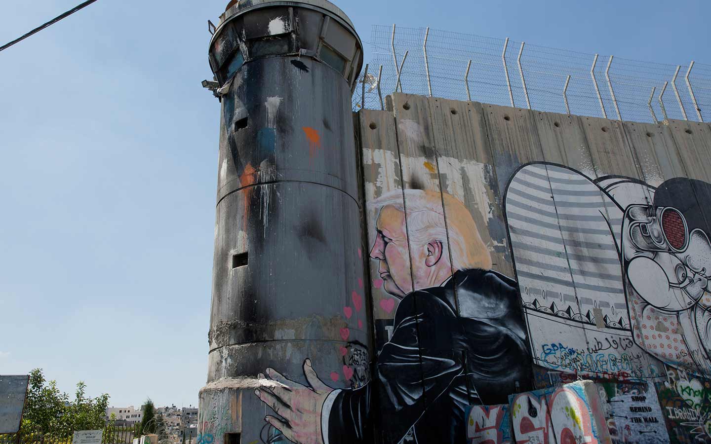 Trump Mural Bethlehem