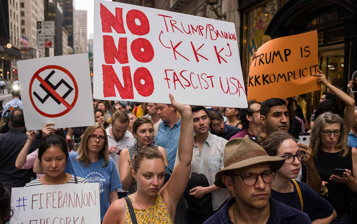 Trump Racist Protest