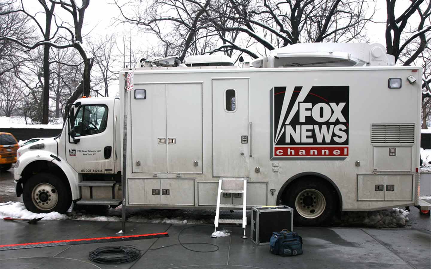 Fox News truck