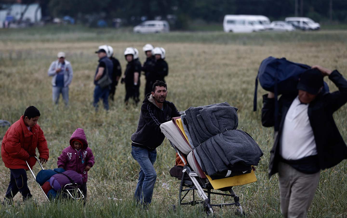 Border camp Greece