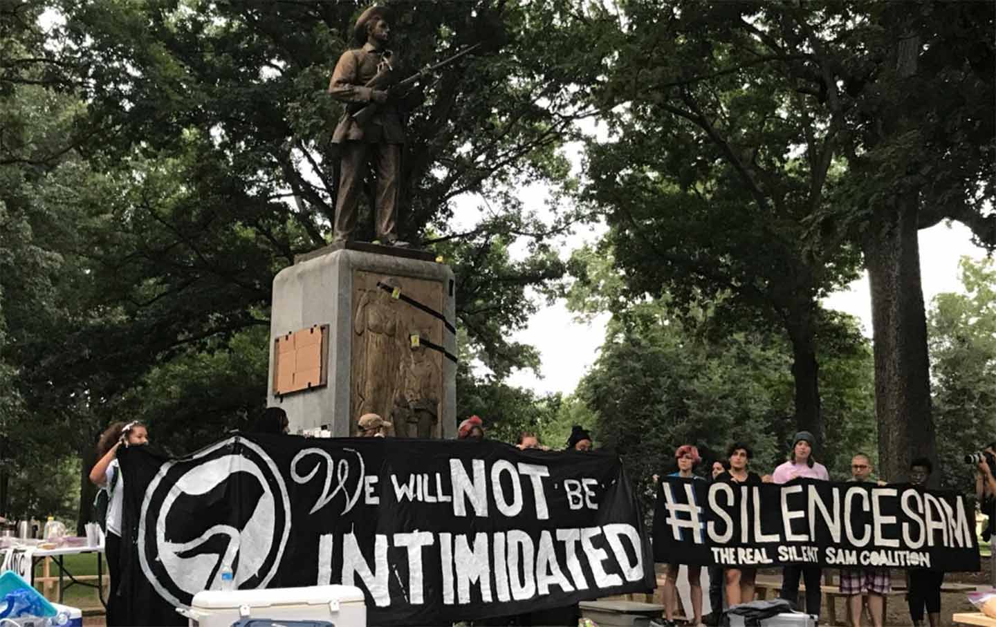 Silent Sam at UNC