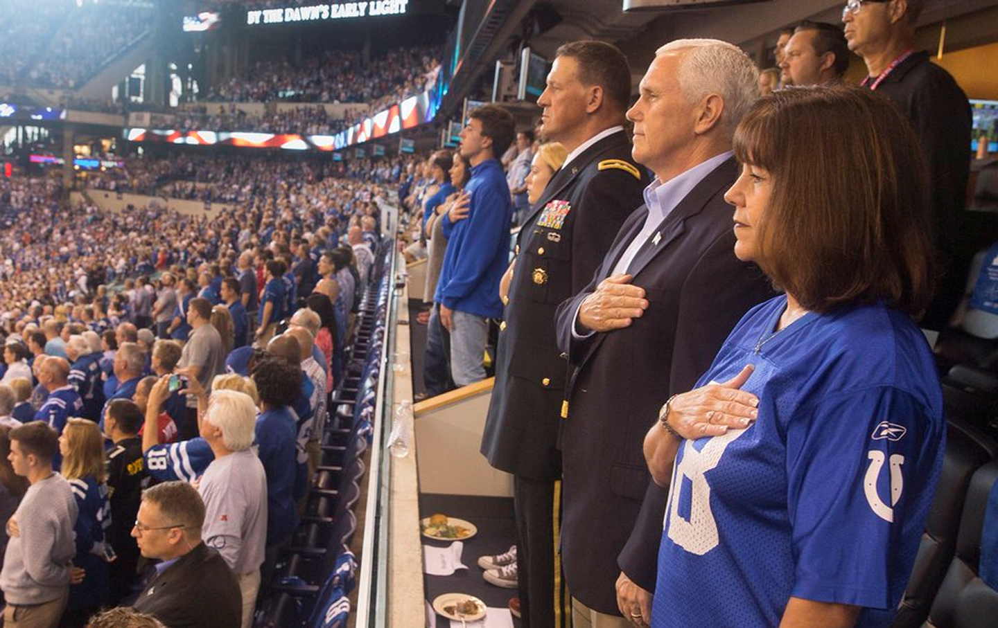 Mike Pence’s NFL Walkout Was a Cheap, Transparent Stunt