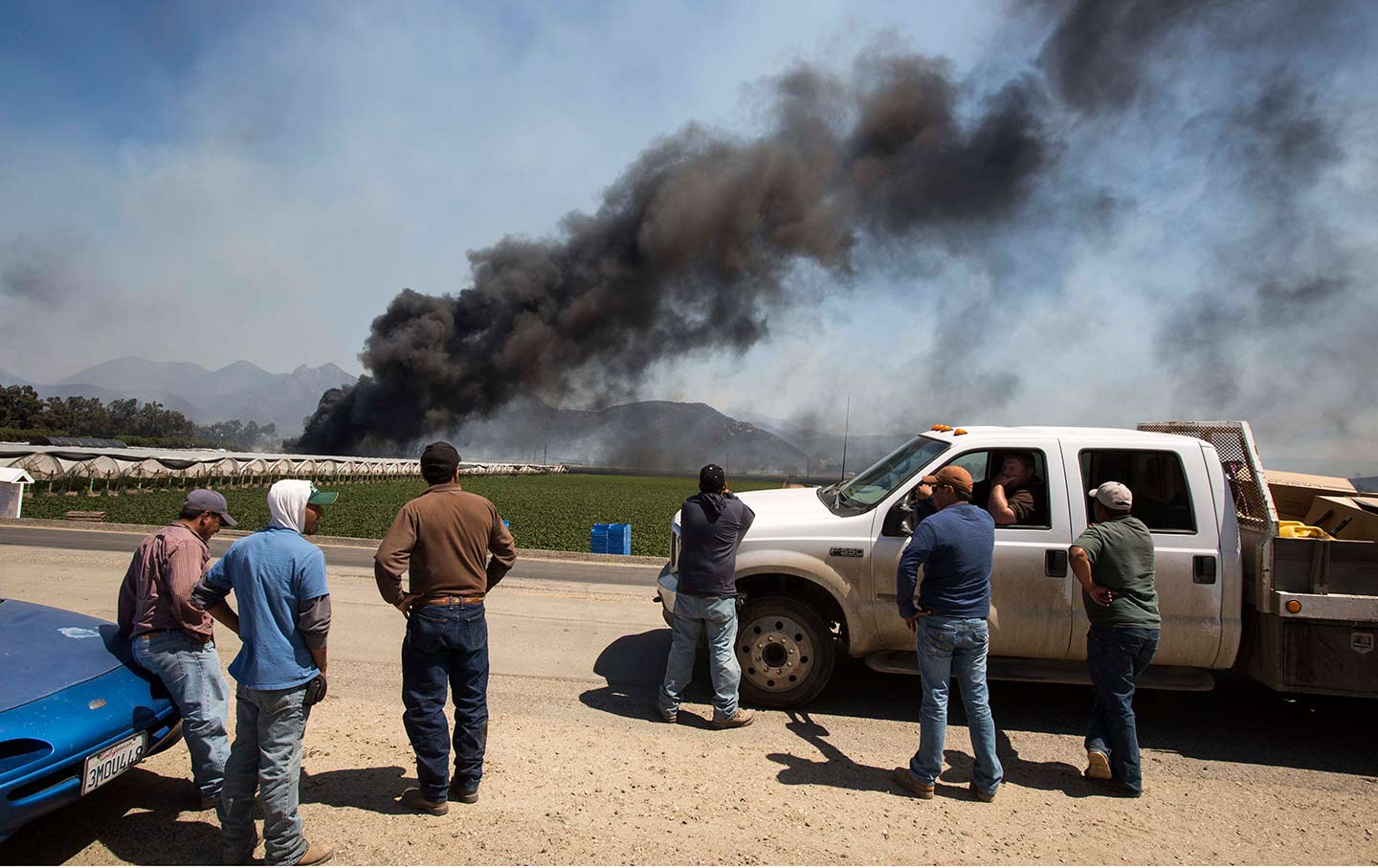 Farmers California wildfires