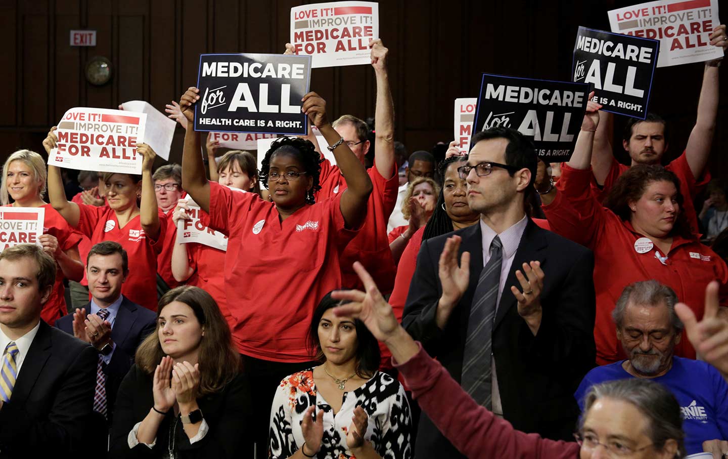 Medicare for All crowd